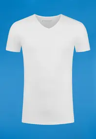 Bodyfit t-shirt v-neck