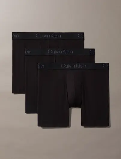 Calvin Klein - Boxershorts - Zwart - Boxer Brief 3Pk - Lv00Nb4193