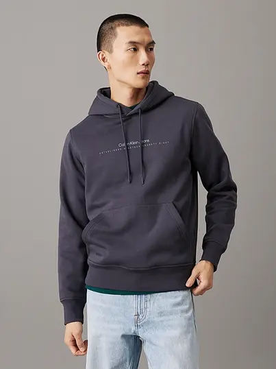 Calvin Klein - Hoodie - Antraciet - J30J327076