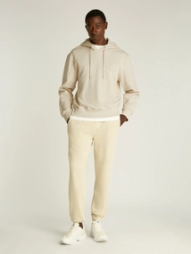Calvin Klein - Hoodie - Beige - Ck Applique Hoodie - J30J327245