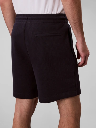 Calvin Klein - Korte broek katoen - Donkerblauw - Lv04Rc248G - Hd Cotton Waffle Short