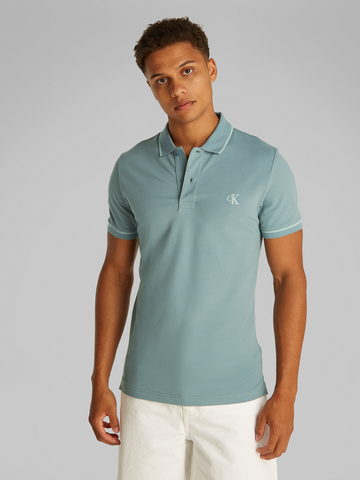 Calvin Klein - Polo - Aqua - Tipping Polo - J30J315603