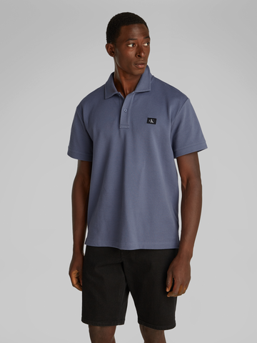 Calvin Klein - Polo - Donkerblauw - Woven Label Polo - J30J327040