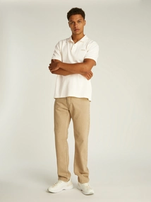Calvin Klein - Polo - Kiezelgrijs - Calvin Klein Label Polo - J30J327534