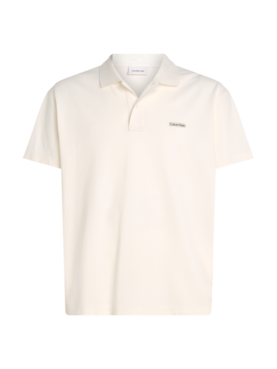 Calvin Klein - Polo - Kiezelgrijs - Calvin Klein Label Polo - J30J327534