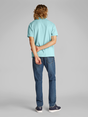 Calvin Klein - Polo - Mintgroen - Woven Label Polo - J30J327040