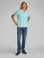 Calvin Klein - Polo - Mintgroen - Woven Label Polo - J30J327040