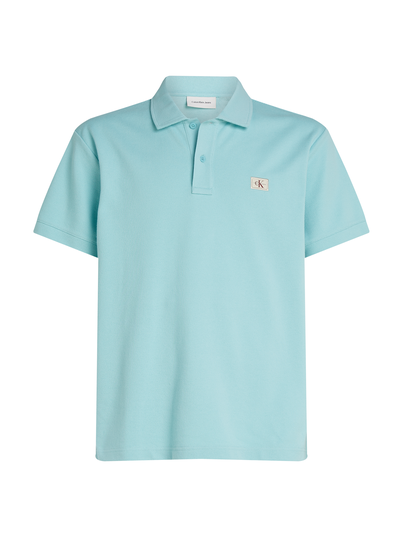 Calvin Klein - Polo - Mintgroen - Woven Label Polo - J30J327040