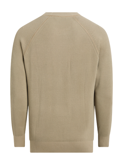 Calvin Klein - Sweater lange mouw - Beige - Gmd Sweater - J30J327281