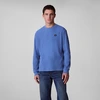 Calvin Klein - Sweater lange mouw - Donkerblauw - Lv040Em217 - Ls Waffle Badge Crewnk Tee