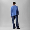 Calvin Klein - Sweater lange mouw - Donkerblauw - Lv040Em217 - Ls Waffle Badge Crewnk Tee