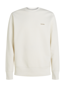 Calvin Klein - Sweater lange mouw - Kiezelgrijs - Calvin Klein Label Crew Neck - J30J327530