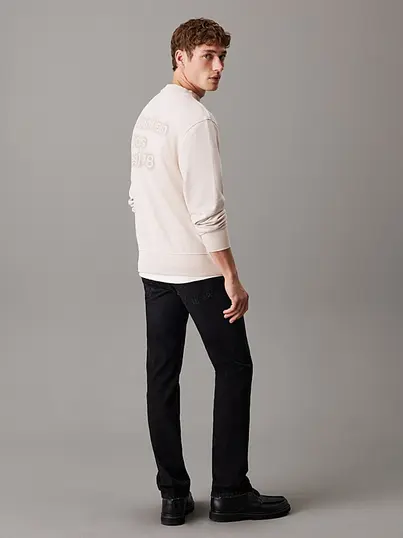 Calvin Klein - Sweater lange mouw - Kiezelgrijs - J30J327079