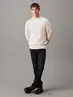 Calvin Klein - Sweater lange mouw - Kiezelgrijs - J30J327079