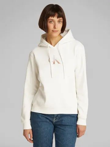 Calvin Klein - Sweater met capuchon - Ecru - J20J224721