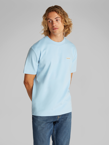 Calvin Klein - T-shirt korte mouw - Aqua - Calvin Klein Label Tee - J30J327234