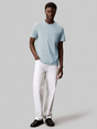 Calvin Klein - T-shirt korte mouw - Blauw - Ss Smooth Cttn Solid Crewnk Tee - Lv040Hm265