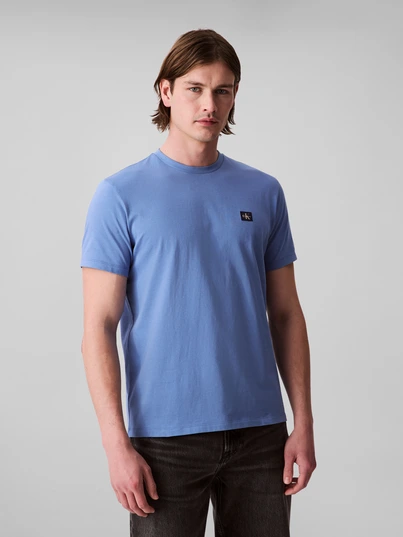 Calvin Klein - T-shirt korte mouw - Donkerblauw - Ss Badge 30S Jersey Classic Tee - Lv04Rc272G