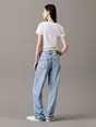 Calvin Klein - T-shirt korte mouw - Ecru - J20J225252