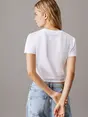 Calvin Klein - T-shirt korte mouw - Ecru - J20J225524
