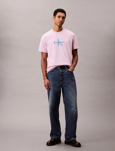 Calvin Klein - T-shirt korte mouw - Lila - Lv04Rb862G - SS Hero Monologo Tee 20s