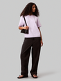 Calvin Klein - T-shirt korte mouw - Lila - Oversize Bold Logo Tee - Lv047C853G