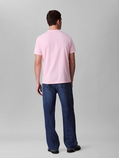 Calvin Klein - T-shirt korte mouw - Roze - Ss Smooth Cttn Solid Crewnk Tee - Lv040Hm265