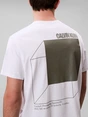 Calvin Klein - T-shirt korte mouw - Wit - Lv04Rc805G - SS 20s CALVIN LINE 3DBOX GRAPHIC