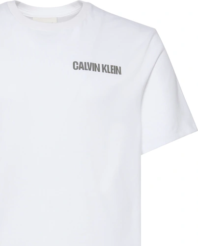 Calvin Klein - T-shirt korte mouw - Wit - Lv04Rc805G - SS 20s CALVIN LINE 3DBOX GRAPHIC