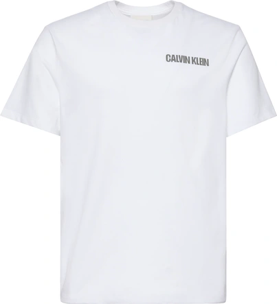 Calvin Klein - T-shirt korte mouw - Wit - Lv04Rc805G - SS 20s CALVIN LINE 3DBOX GRAPHIC