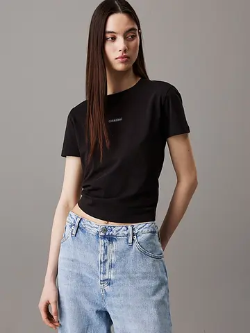 Calvin Klein - T-shirt korte mouw - Zwart - J20J225524