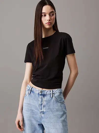 Calvin Klein - T-shirt korte mouw - Zwart - J20J225524