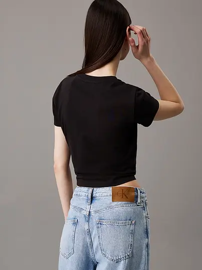Calvin Klein - T-shirt korte mouw - Zwart - J20J225524