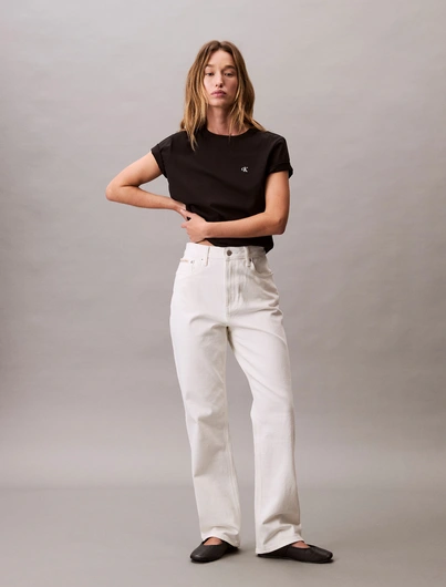 Calvin Klein - T-shirt korte mouw - Zwart - Lv047B224G - Archive Jersey Crew Tee EU