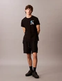 Calvin Klein - T-shirt korte mouw - Zwart - Lv04Rc827G - Ss 20S Ck Bauhaus Logo Graphic T