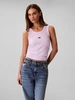 Calvin Klein - Tanktop - Paars - Modal Rib Tank - Lv044C900G