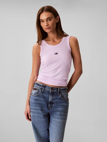 Calvin Klein - Tanktop - Paars - Modal Rib Tank - Lv044C900G