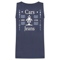 Cars - Tanktop - Marineblauw - SURRENTO Singlet Navy - 64279