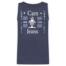 Cars - Tanktop - Marineblauw - SURRENTO Singlet Navy - 64279