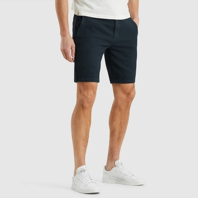 Cast Iron - Korte broek katoen - Donkerblauw - Chino Shorts Structure - Csh2505650