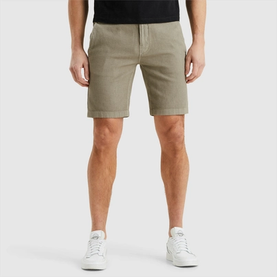Cast Iron - Korte broek katoen - Grijs - Chino Shorts Structure - Csh2505650
