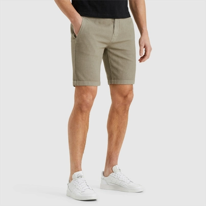 Cast Iron - Korte broek katoen - Grijs - Chino Shorts Structure - Csh2505650