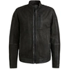 Cast Iron - Leren jassen - Zwart - Short jacket SPEEDTURE RACER Sheep