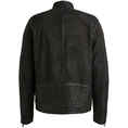 Cast Iron - Leren jassen - Zwart - Short jacket SPEEDTURE RACER Sheep