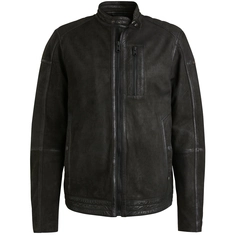 Cast Iron - Leren jassen - Zwart - Short jacket SPEEDTURE RACER Sheep
