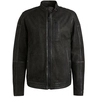 Cast Iron - Leren jassen - Zwart - Short jacket SPEEDTURE RACER Sheep