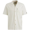 Cast Iron - Overhemd korte mouw - Ecru - Short Sleeve Shirt Structure jerse - Csis2505284