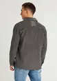 Cast Iron - Overhemd korte mouw - Grijs - Short Sleeve Shirt YD stripe struc - Csis2505282
