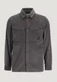 Cast Iron - Overhemd korte mouw - Grijs - Short Sleeve Shirt YD stripe struc - Csis2505282
