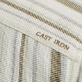 Cast Iron - Overhemd korte mouw - Grijs - Short Sleeve Shirt YD stripe struc - Csis2505282